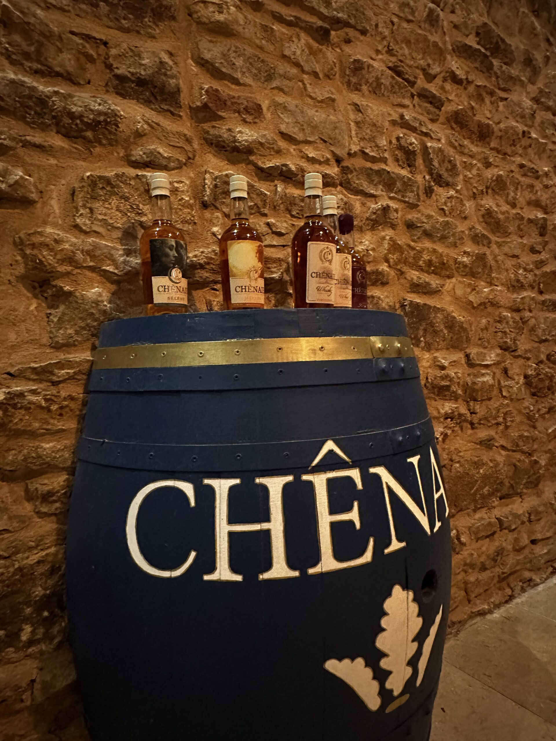 gamme de produits conçus et vendus par la distillerie Chênaie à Sainte Paule dans le Beaujolais